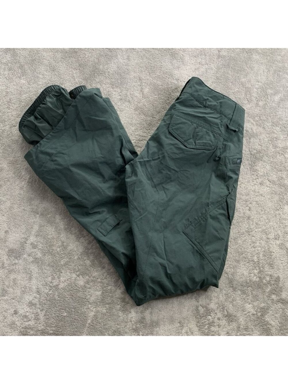 Burton DryRide Snowboard Pants Womens XS Olive Green Vented Ski Outdoor Snow